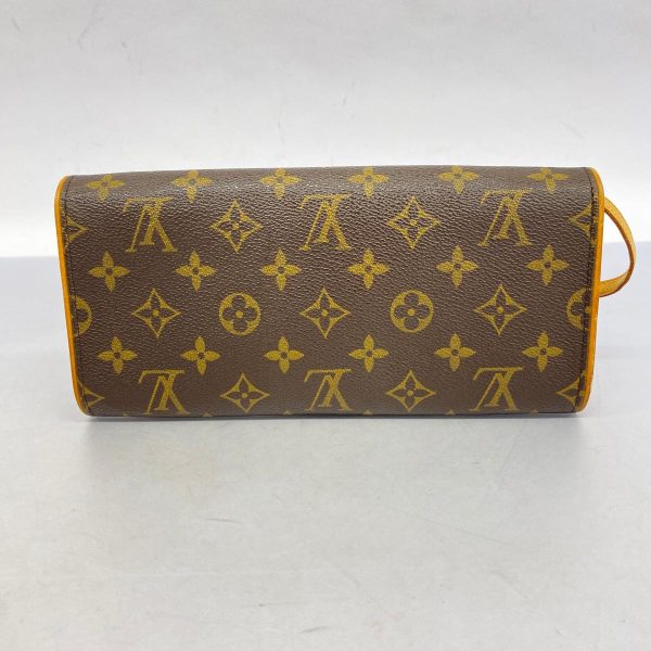 1240001054827 12 Louis Vuitton Pochette Twin Gm Monogram Shoulder Bag Brown