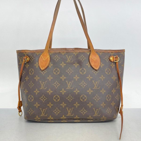 1240001054833 17 Louis Vuitton Neverfull Pm Monogram Tote Bag Brown