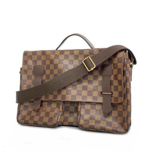 1240001054862 1 Louis Vuitton Broadway Damier Two Way Bag Ebene