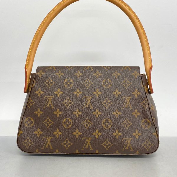 1240001054864 10 Louis Vuitton Mini Looping Monogram Shoulder Bag Brown