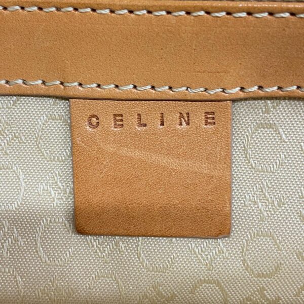 1240001054869 5 Celine C Macadam Suede Tote Bag Yellow