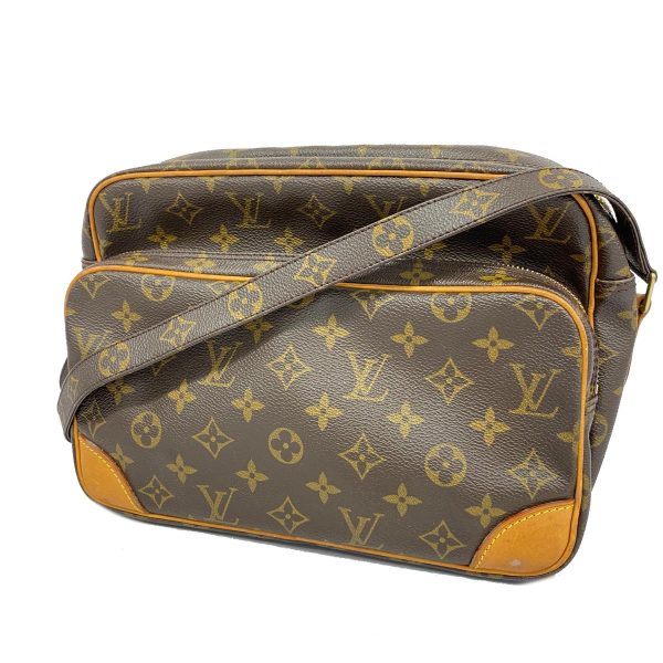 1240001054875 1 Louis Vuitton Nile Monogram Shoulder Bag Brown