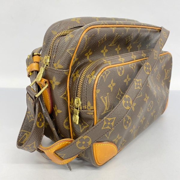 1240001054875 2 Louis Vuitton Nile Monogram Shoulder Bag Brown