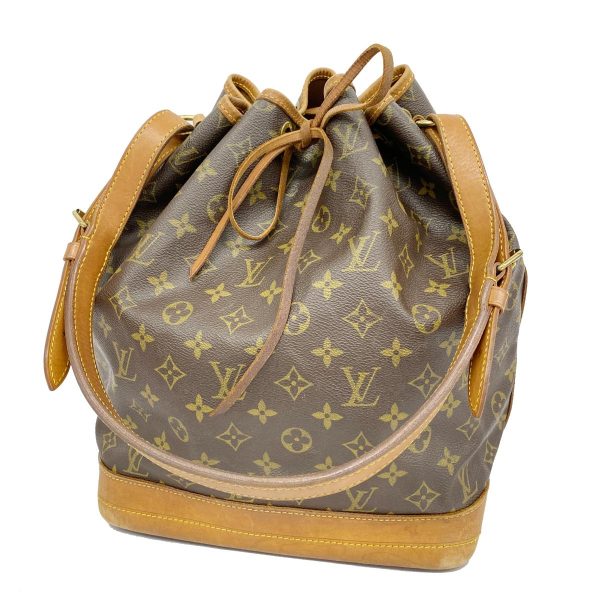 1240001054876 1 Louis Vuitton Noe Monogram Shoulder Bag Brown