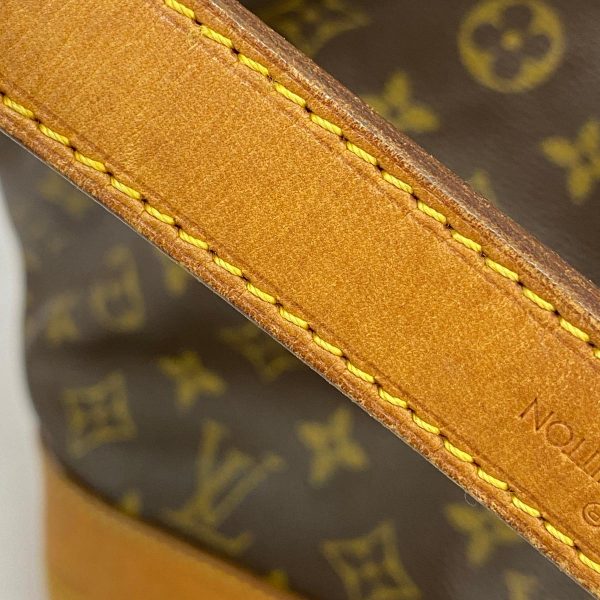 1240001054876 13 Louis Vuitton Noe Monogram Shoulder Bag Brown