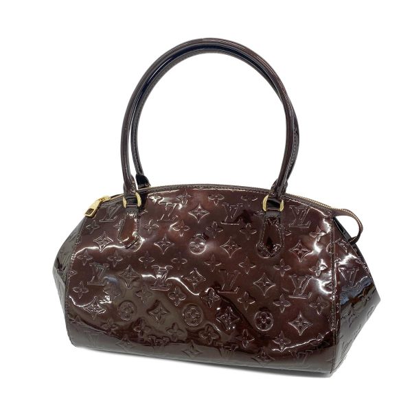 1240001054882 1 Louis Vuitton Sherwood Gm Vernis Shoulder Bag Amarant