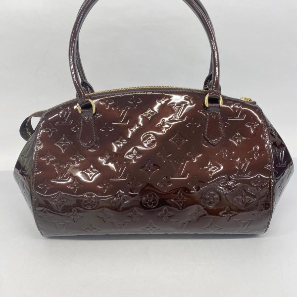 1240001054882 12 Louis Vuitton Sherwood Gm Vernis Shoulder Bag Amarant