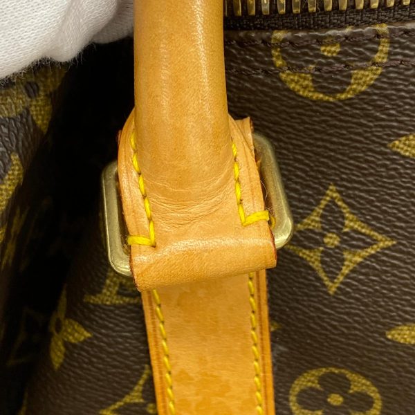 1240001054886 11 Louis Vuitton Keepall Bandouliere 55 Monogram Bag Brown