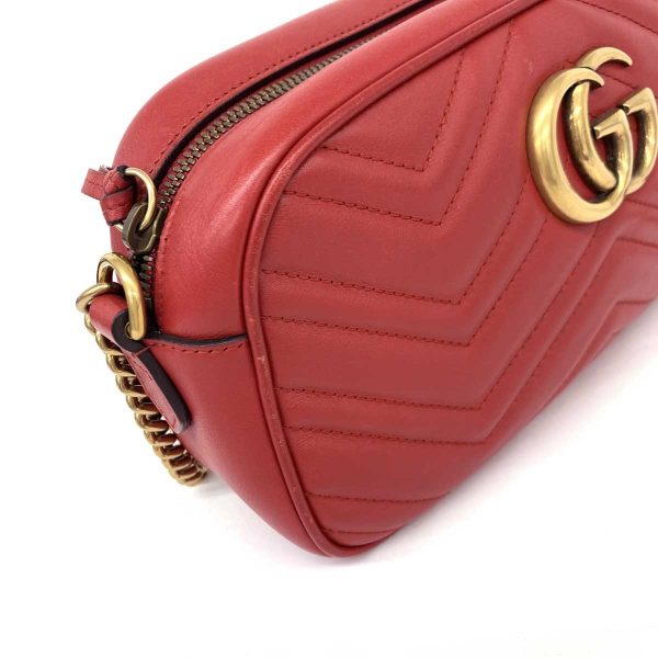 1240001073624 9 GUCCI GG Marmont shoulder bag red crossbody bag