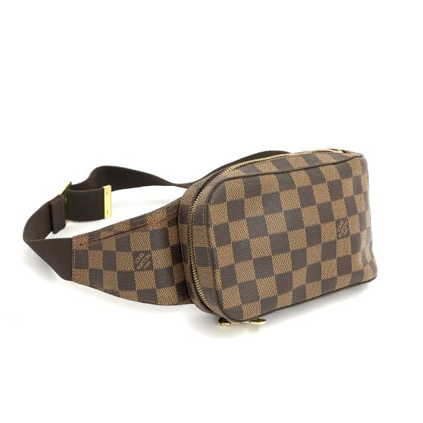 1240001079039 1 LOUIS VUITTON Damier Jeronimos body brown waist bum bag