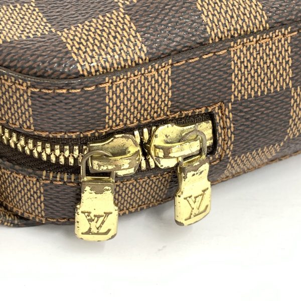 1240001079039 10 LOUIS VUITTON Damier Jeronimos body brown waist bum bag