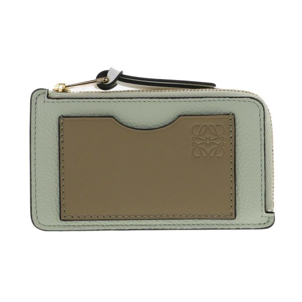 1240002021215 1 Loewe Coin Card Holder Wallet Green