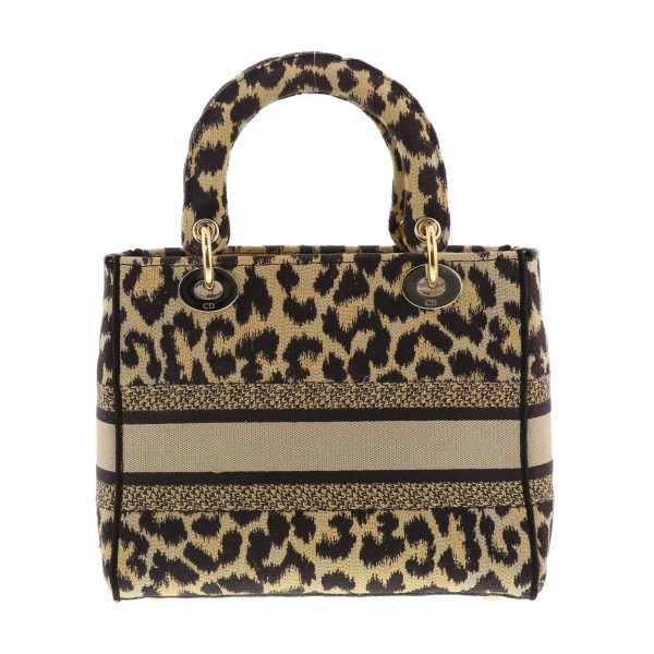 1240002021967 4 Christian Dior D Lite Bag Shoulder Bag Mizza Leopard