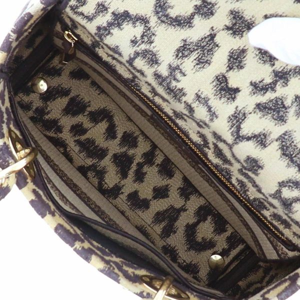 1240002021967 7 Christian Dior D Lite Bag Shoulder Bag Mizza Leopard