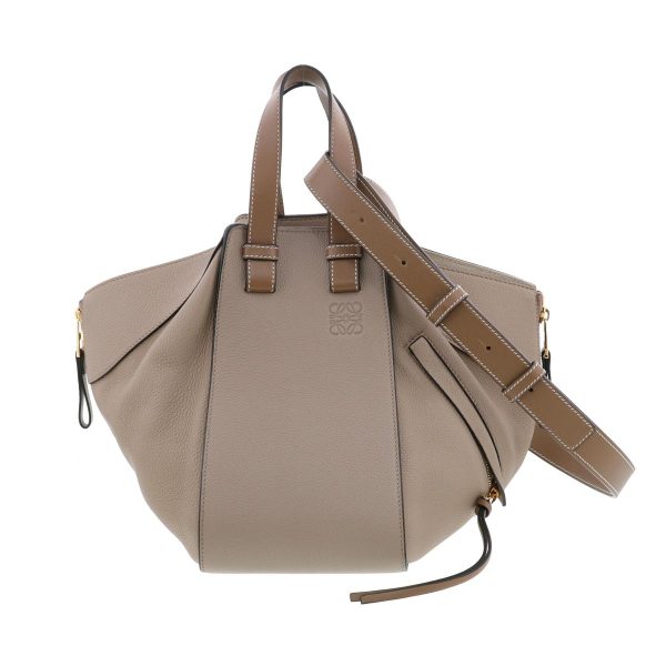 1240002022069 1 Loewe Hammock Small Shoulder Bag Beige