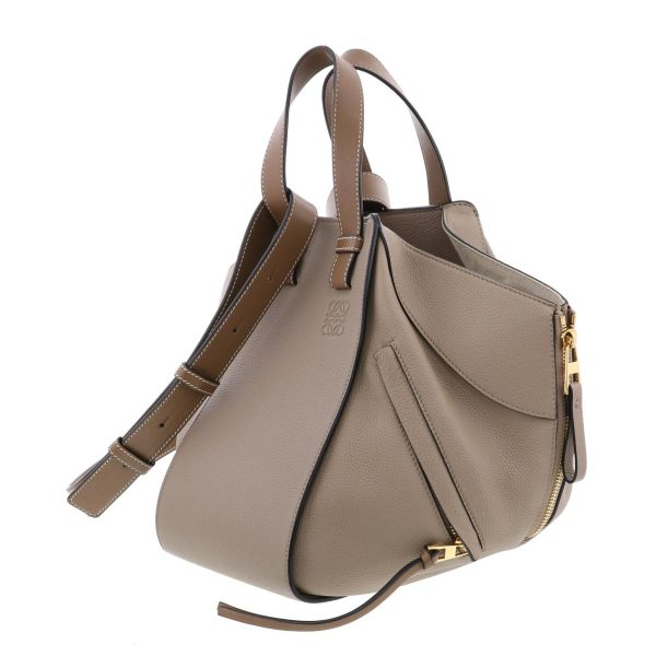 1240002022069 2 Loewe Hammock Small Shoulder Bag Beige