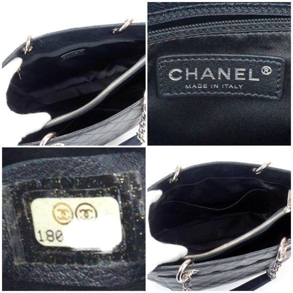 1240002048367 5 Chanel Caviar Tote Bag Black