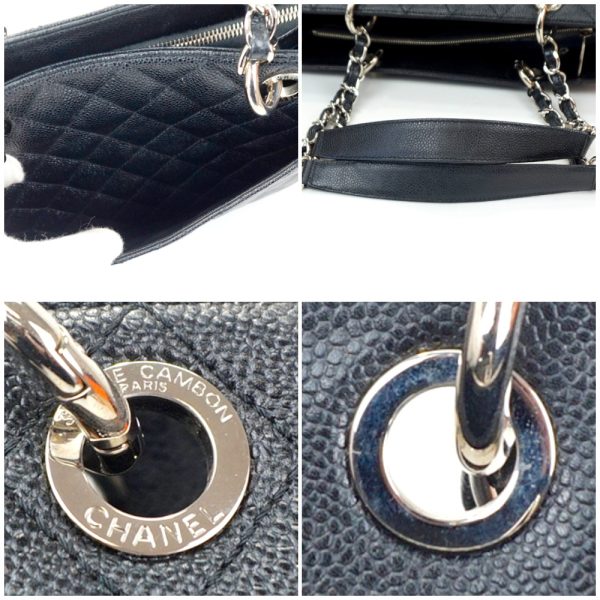 1240002048367 7 Chanel Caviar Tote Bag Black