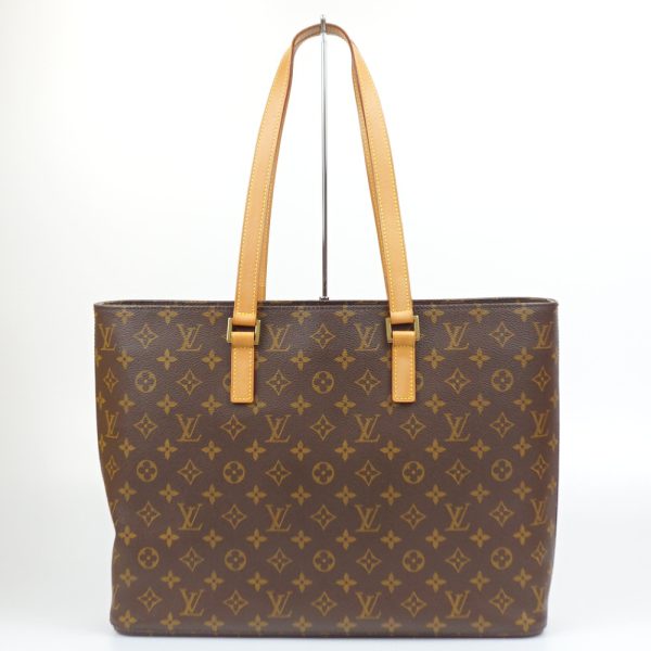 1240002050910 1 1 LOUIS VUITTON Monogram Brown Tote Shoulder Bag