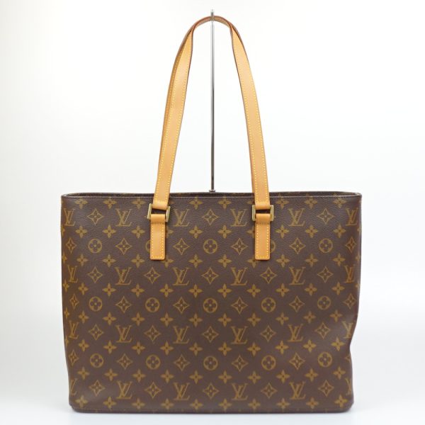 1240002050910 2 1 LOUIS VUITTON Monogram Brown Tote Shoulder Bag