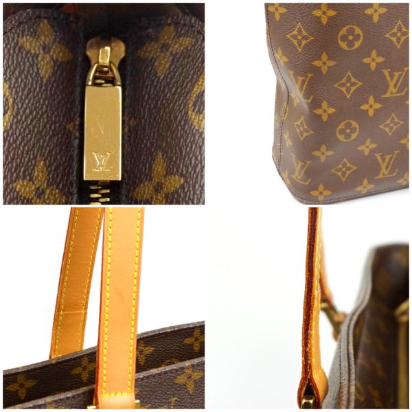 1240002050910 7 1 LOUIS VUITTON Monogram Brown Tote Shoulder Bag