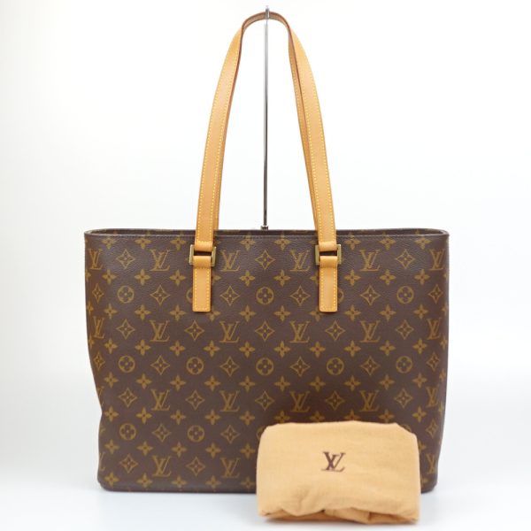 1240002050910 8 1 LOUIS VUITTON Monogram Brown Tote Shoulder Bag