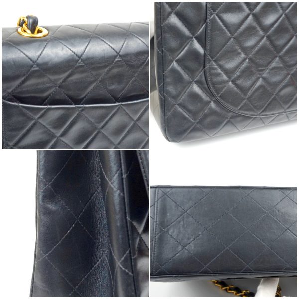 1240002050955 9 Chanel Matelasse Shoulder Bag Black