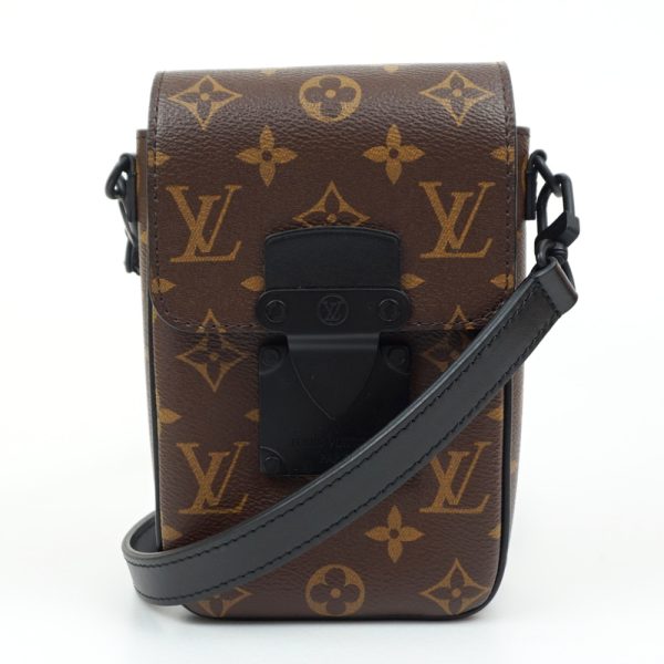 1240002050962 1 LOUIS VUITTON S Lock Wearable Wallet Macassar Brown Shoulder Bag