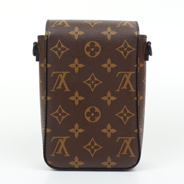 1240002050962 2 LOUIS VUITTON S Lock Wearable Wallet Macassar Brown Shoulder Bag