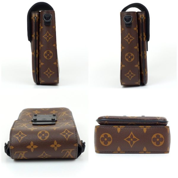 1240002050962 3 LOUIS VUITTON S Lock Wearable Wallet Macassar Brown Shoulder Bag