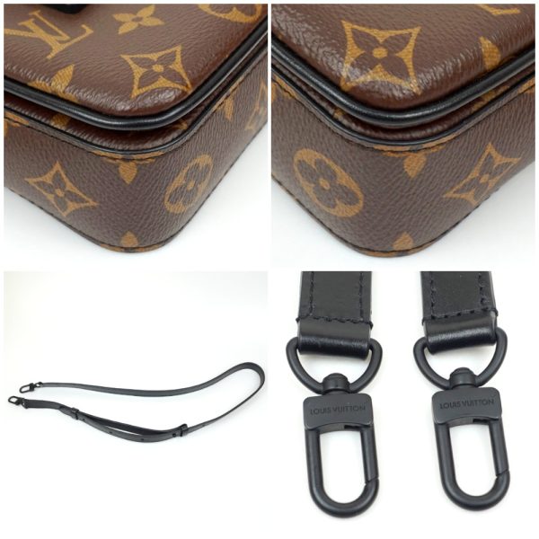 1240002050962 4 LOUIS VUITTON S Lock Wearable Wallet Macassar Brown Shoulder Bag