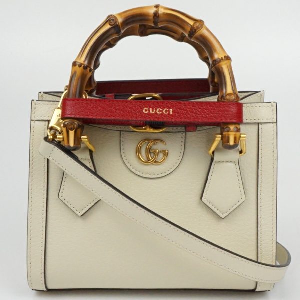 1240002050964 1 Gucci Diana Tote Bag White