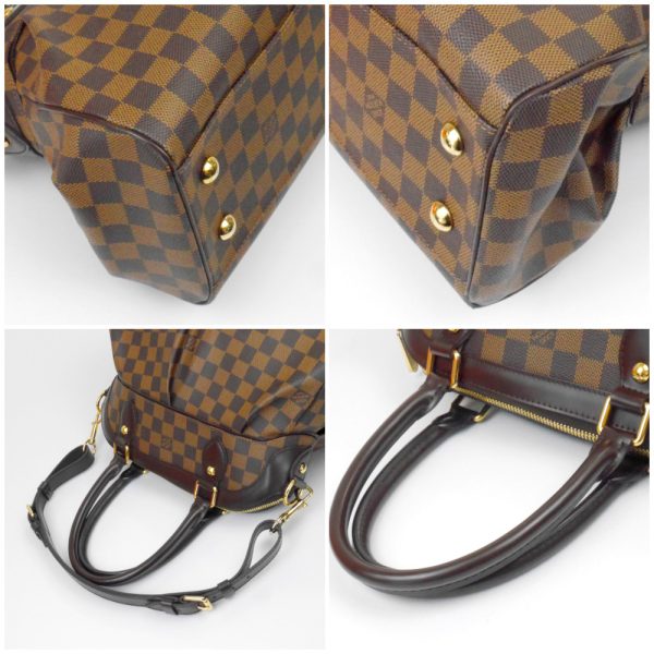 1240002051354 4 Louis Vuitton Trevi PM Damier Handbag Brown