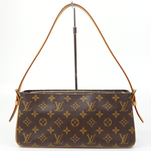 1240002051414 2 LOUIS VUITTON Vivacite MM Brown Shoulder Bag