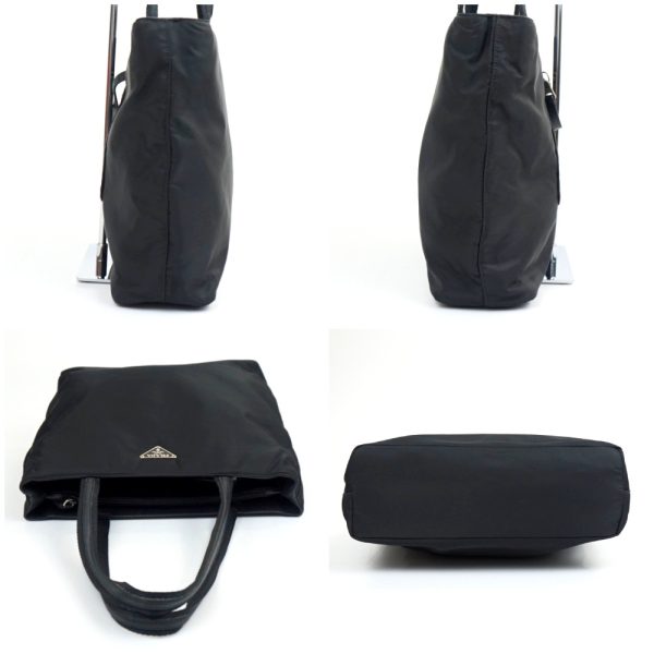 1240002051458 3 Prada Nylon Tote Bag Black