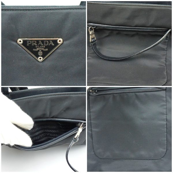 1240002051458 7 Prada Nylon Tote Bag Black