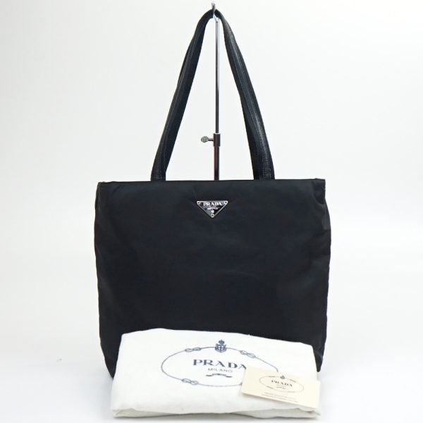 1240002051458 8 Prada Nylon Tote Bag Black