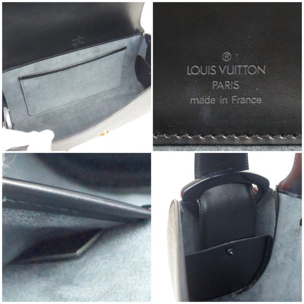 1240002051524 5 LOUIS VUITTON Nocturne Epi Noir Black Shoulder Bag