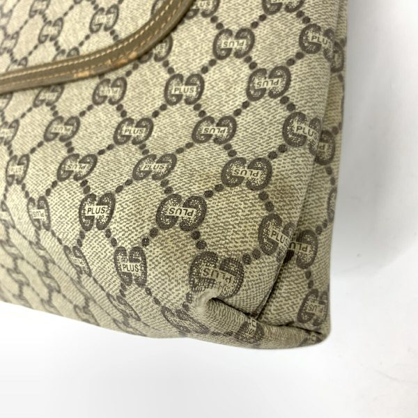 1240002206662 8 GUCCI PLUS Sherry line tote bag beige GG Supreme bag