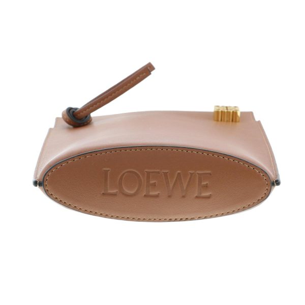 1240003005606 4 Loewe Dice Pocket Shoulder Bag Tan