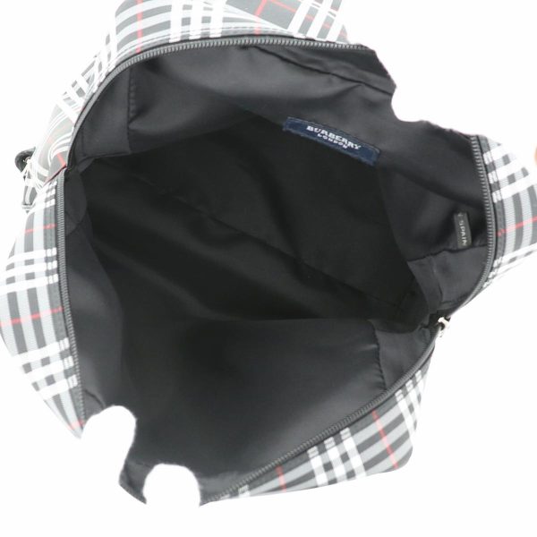 1240003006249 6 Burberry Nova Check Rucksack Black