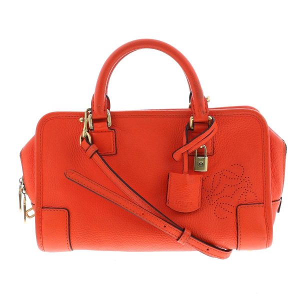 1240004024538 1 1 Loewe Amazona 24 Handbag Orange