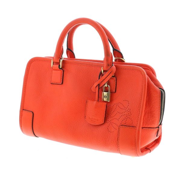 1240004024538 2 1 Loewe Amazona 24 Handbag Orange