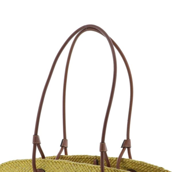 1240004025165 3 Loewe Anagram Basket Small Tote Bag Yellow