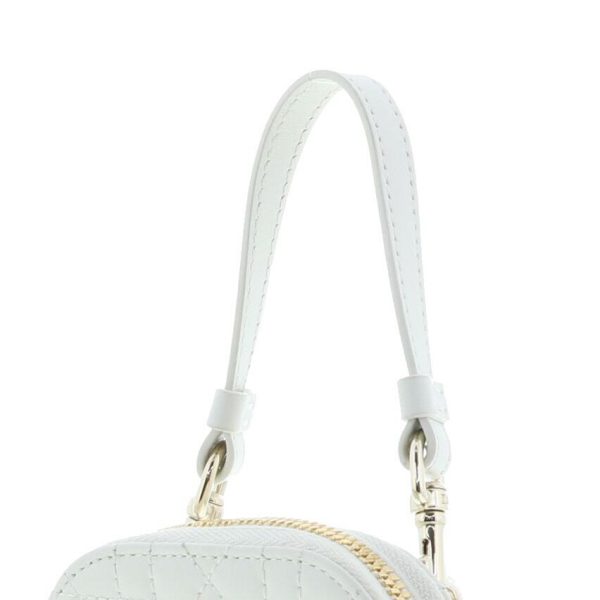 1240004027113 3 Dior Dior Phone Holder Shoulder Bag White