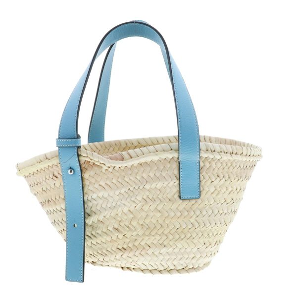 1240004028056 4 Loewe Basket Small Tote Bag Blue