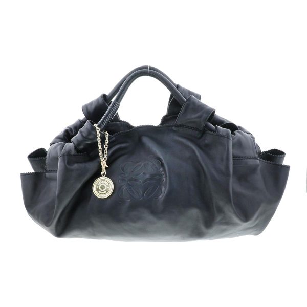 1240004028124 1 Loewe Nappa Aire Handbag Black