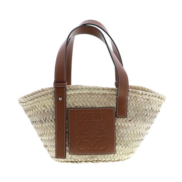 1240005023185 1 Loewe Basket Small Tote Bag Brown