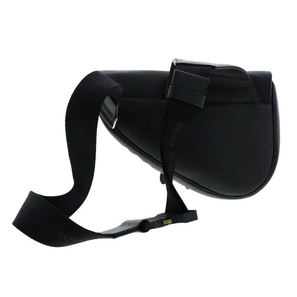 1240005023295 3 Dior Saddle Bag Waist Bag Saddle Bag Black