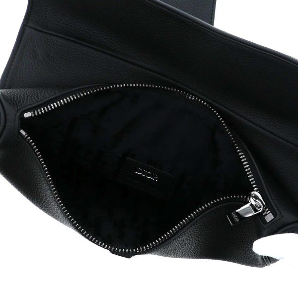 1240005023295 6 Dior Saddle Bag Waist Bag Saddle Bag Black